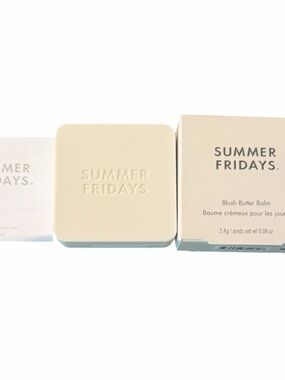 Summer Fridays Blush Butter Balm Soft Strawberry Mini 2.4g Cream Blush New